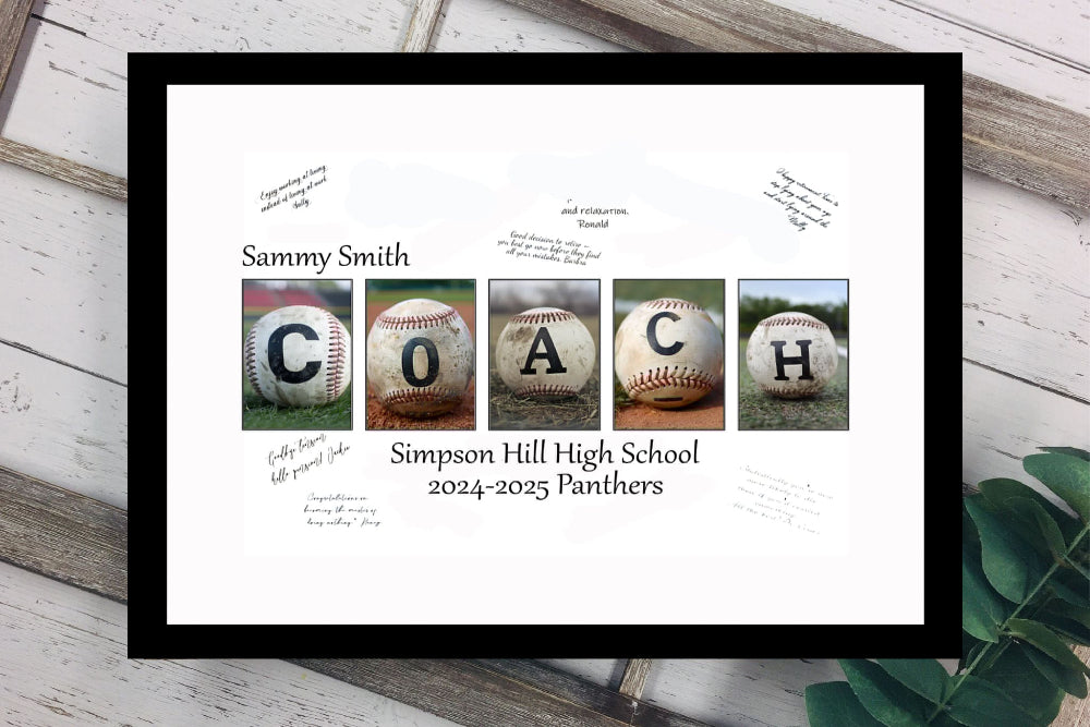 Baseball Coach End Of Season Custom Gift, Little League Coach Personalized Gift