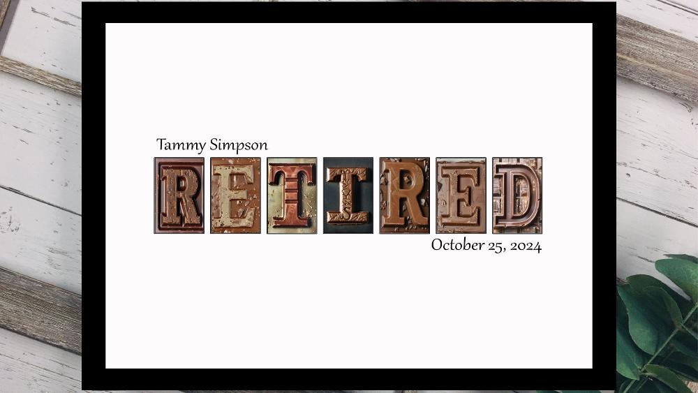 Chocolate Lover Retirement Party Guest Book Alternative, Retired Coworker Gift