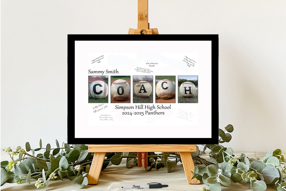 Baseball Coach End Of Season Custom Gift, Little League Coach Personalized Gift