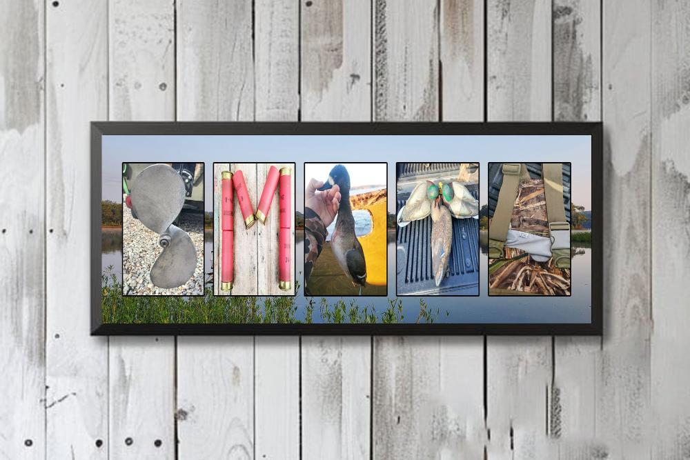 Duck Hunting Personalized Name Sign, Duck Hunters Gift For Husband