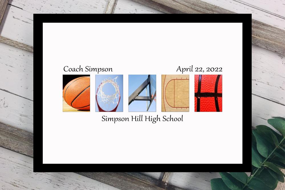 Basketball Coach End Of Season Custom Gift, Personalized Coaching Staff Gift