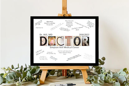 Doctor Alphabet Photography personalized Guest Book Alternative