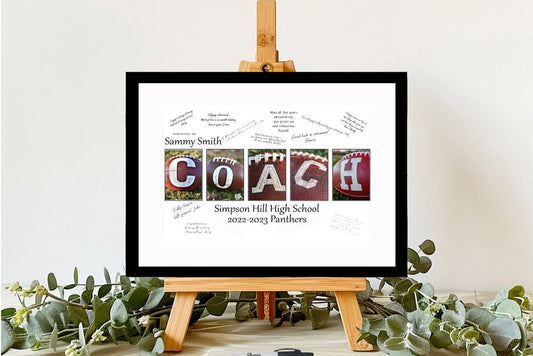 Football Coach End Of Season Personalized Team Gift