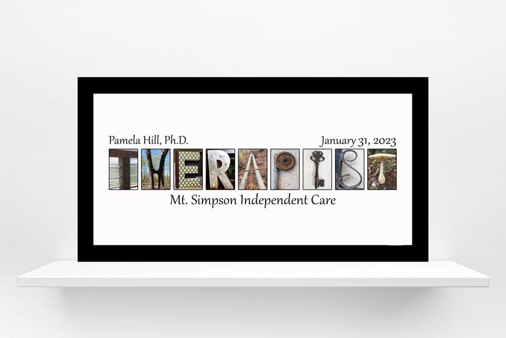 Therapist Retirement Guest Book Alternative, Thank you gift for Therapist